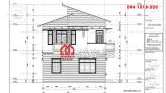 Thiết kế mẫu nhà biệt thự 2 tầng mái thái đẹp ở Vĩnh Phúc