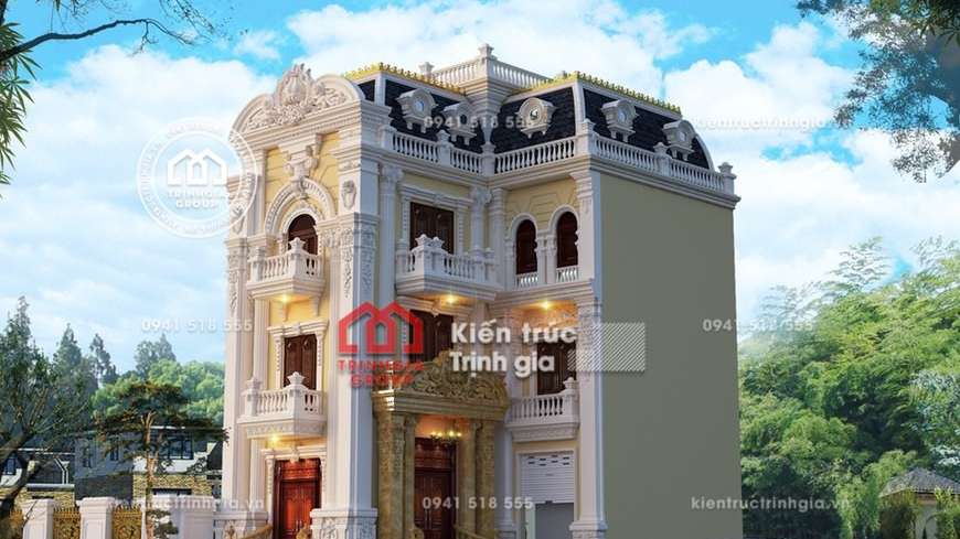 TOP 10 công ty thiết kế biệt thự lâu đài kiểu Pháp ở Hà Nội