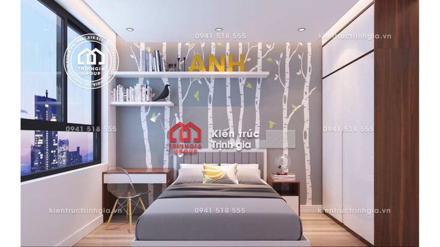 Thiết kế nội thất chung cư đơn giản giá rẻ và đẹp ở Hà Nội
